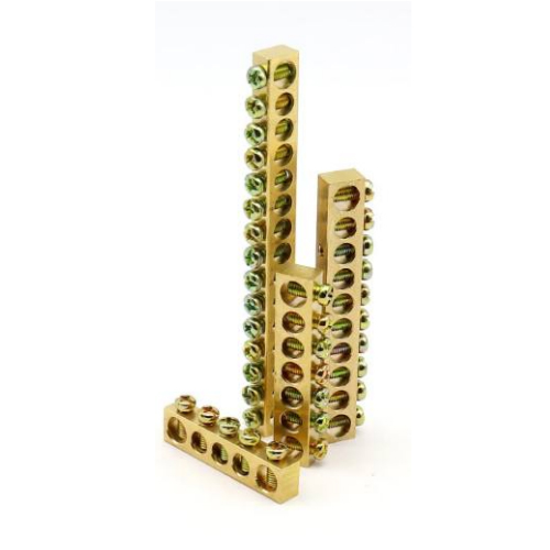 पीतल ग्राउंडिंग टर्मिनल ब्लॉक